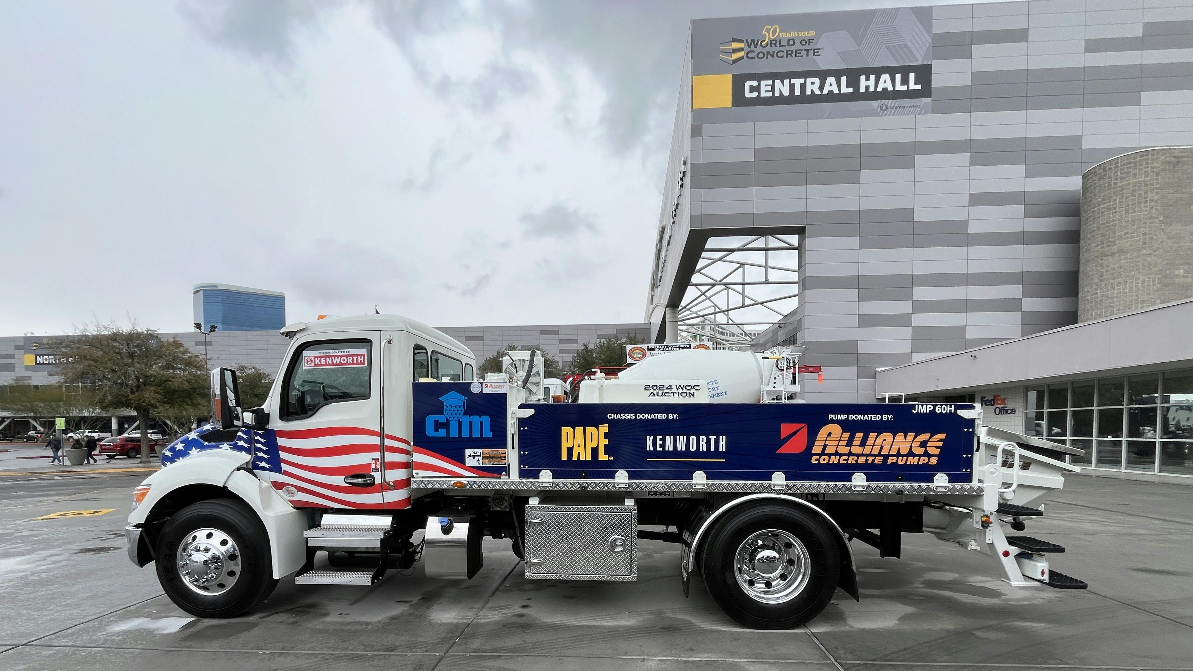 CIM Auctions Kenworth Concrete Pump Truck | Construction Equipment - Vimarsana News