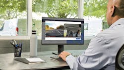Fleet managers can retrieve and view video data. Fleet managers can retrieve and view video data.