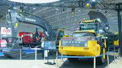 Volvo Equipment Display Volvo Equipment Display