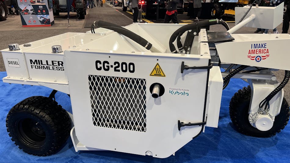 Miller Formless CG200 Curb Machine Construction Equipment