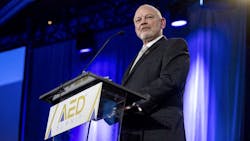 John Shearer, 2024 chair of Associated Equipment Distributors. John Shearer, 2024 chair of Associated Equipment Distributors.