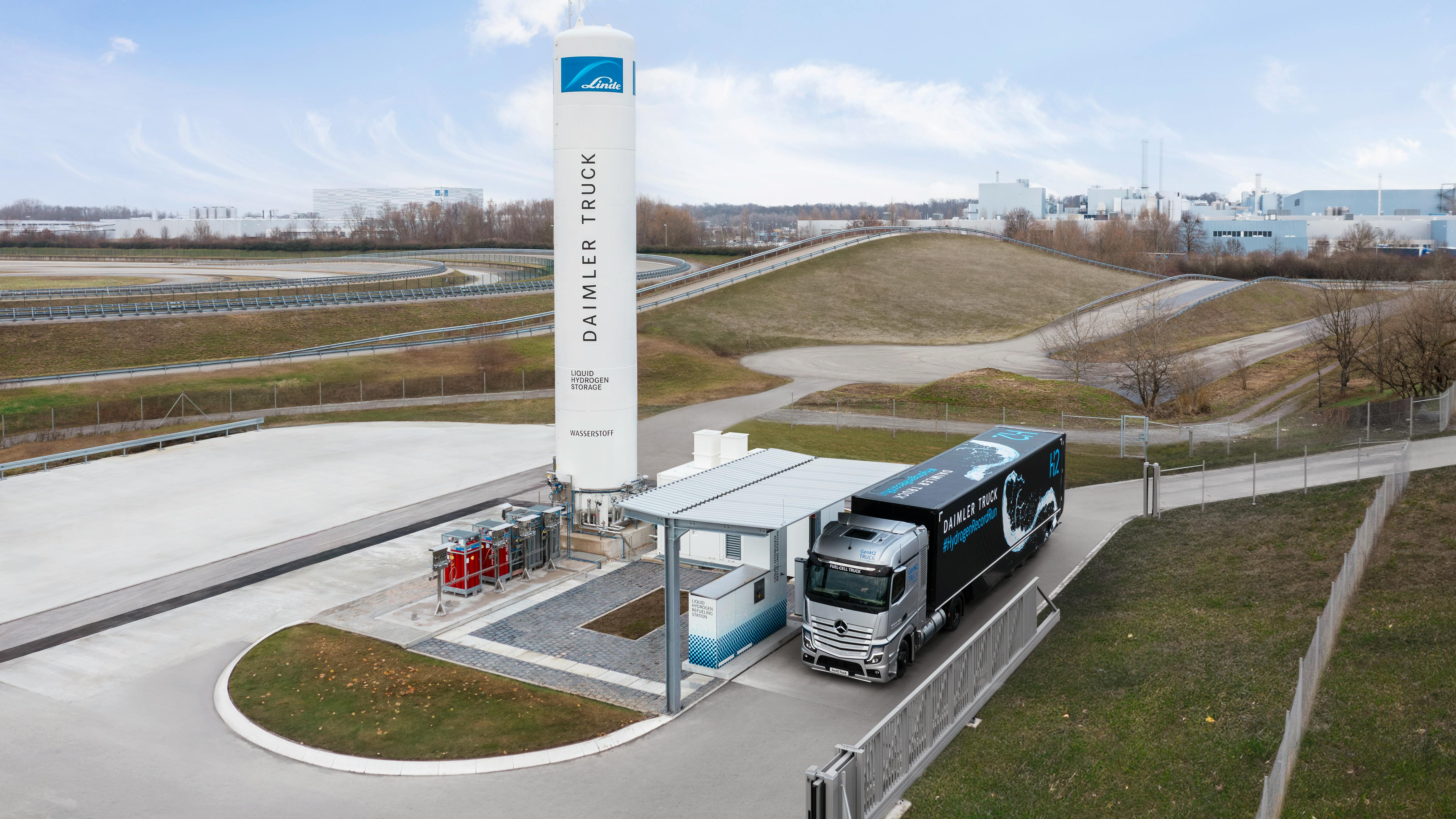 S Lh2 Hydrogen Fueling Station In Germany