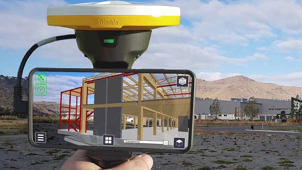 Trimble SiteVision Augmented Reality System | Construction Equipment