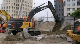 Skanska tests Volvo EX230 Electric Excavator