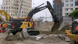 Skanska tests Volvo EX230 Electric Excavator Skanska tests Volvo EX230 Electric Excavator