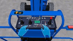 VR training will initially be offered as an add-on to Genie’s train-the-trainer courses, which are more in-depth than operator qualification training. VR training will initially be offered as an add-on to Genie’s train-the-trainer courses, which are more in-depth than operator qualification training.