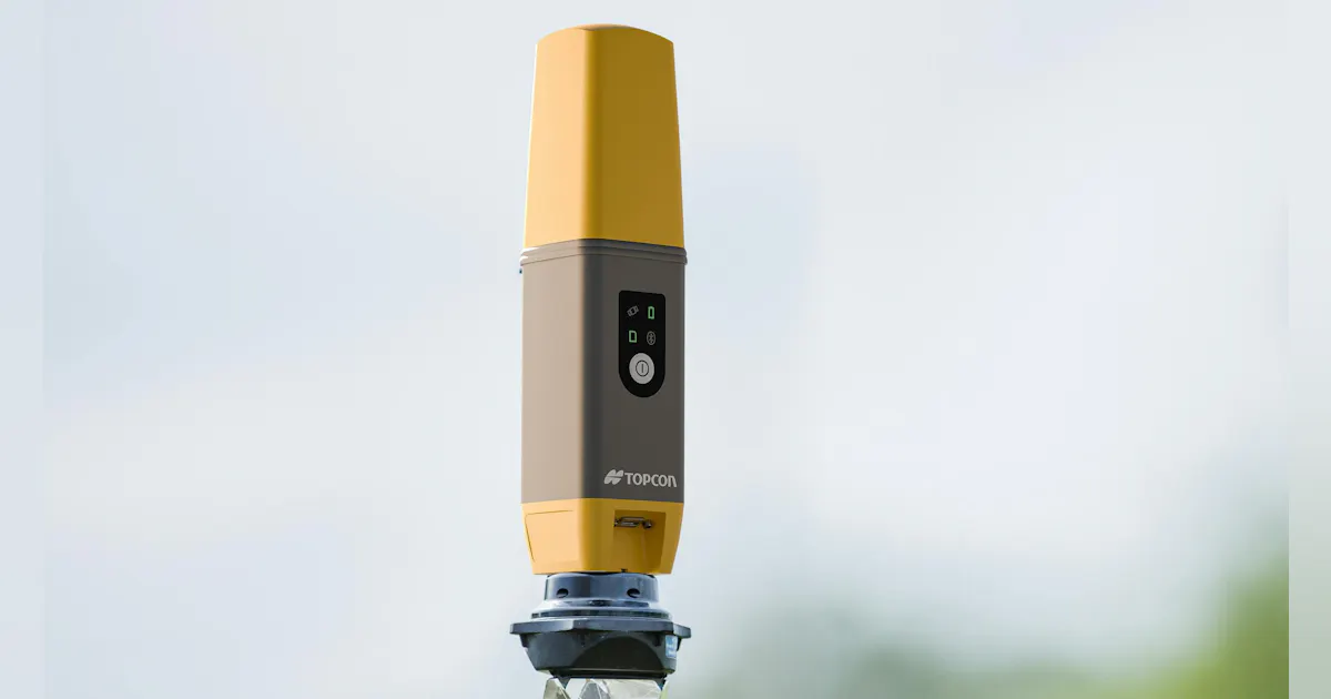Topcon HiPer CR GNSS Receivers | Construction Equipment