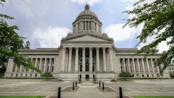 State capital in Olympia, Washington. State capital in Olympia, Washington.