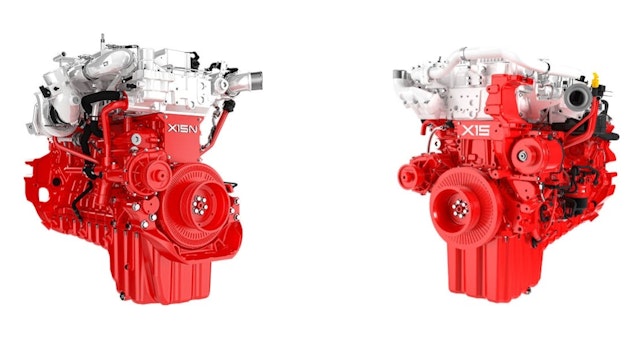 The Cummins X15 diesel engine is built on the company’s fuel-agnostic Helm 15-liter platform.