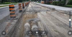 Augmented Reality Road Construction Augmented Reality Road Construction