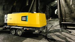 Atlas Copco 750-25 Portable Air Compressor Atlas Copco 750-25 Portable Air Compressor