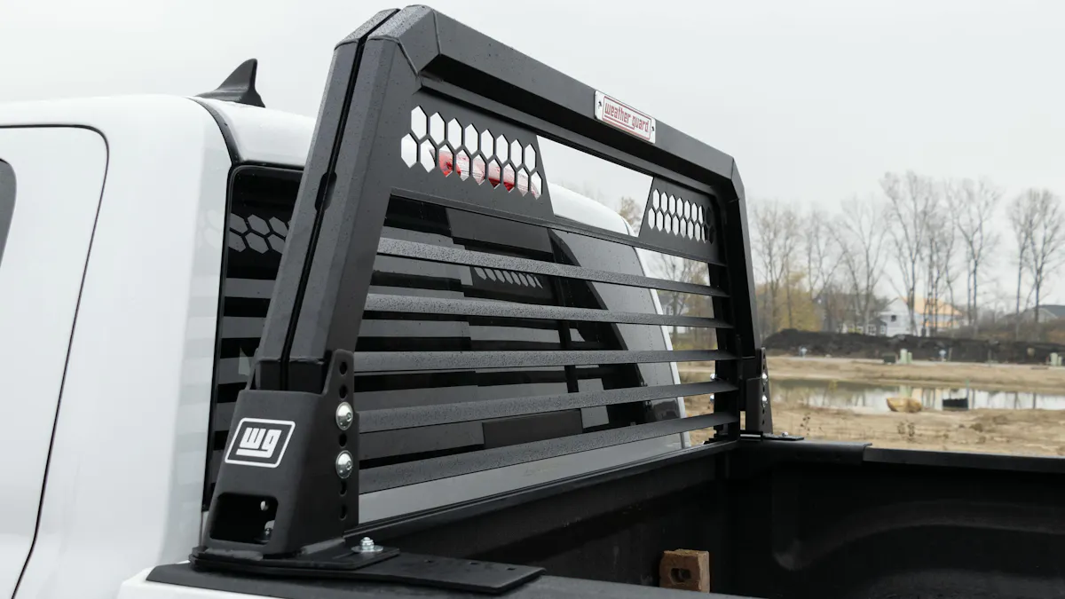 Weather Guard Headache Racks | Construction Equipment