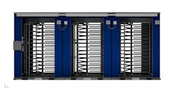 Connected entry system tracks workers. Connected entry system tracks workers.