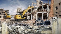 Cat 330 demolition excavator can handle a range of attachments. Cat 330 demolition excavator can handle a range of attachments.