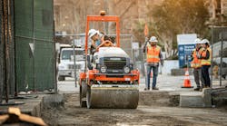 Hamm electric roller Hamm electric roller