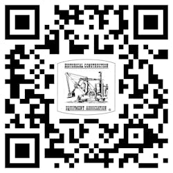 Scan this QR Code for information on joining the Historical Construction Equipment Association.