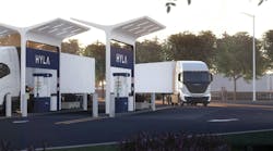 Hyla fueling station. Hyla fueling station.