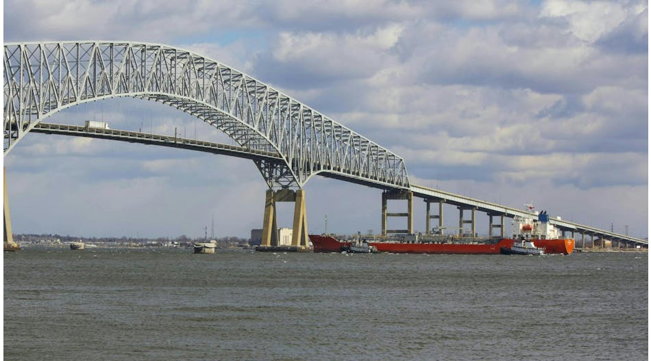 Key Bridge in Baltimore