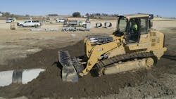 Cat 973 has an operating weight of 66,000 pounds.