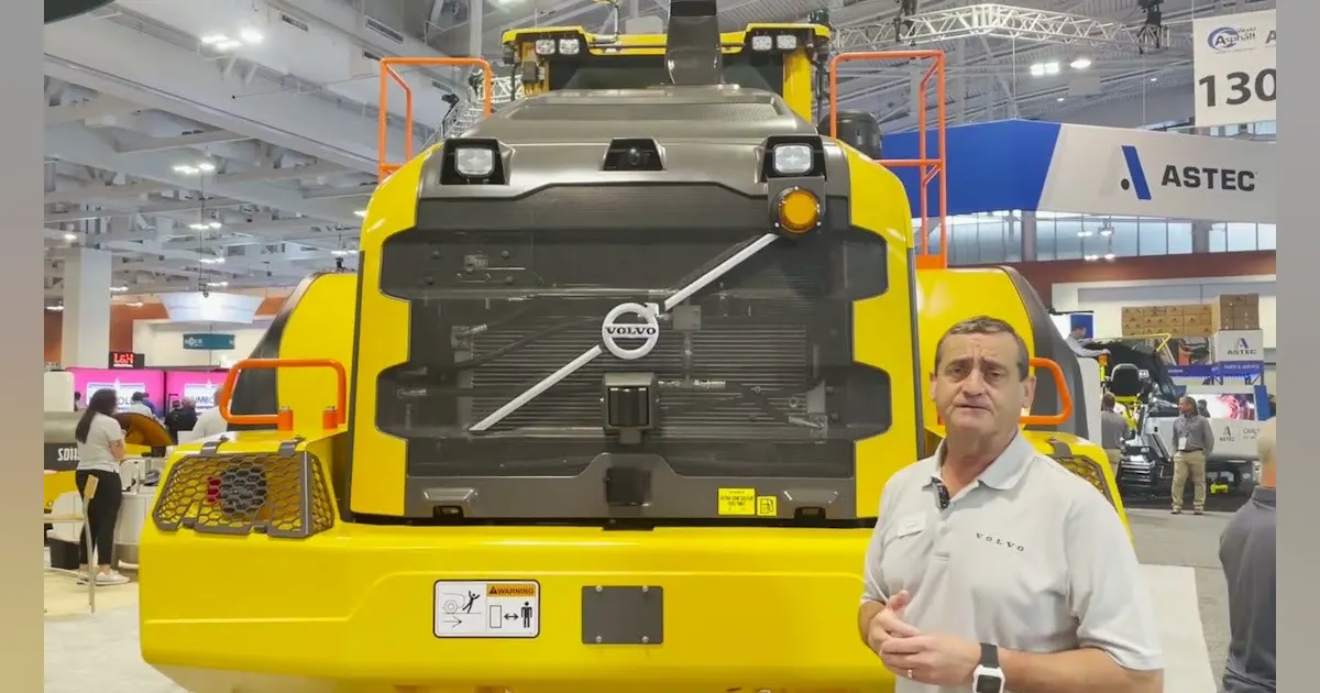 Pass Loader Volvo 3-Pass Rehandler L180H Wheel Loader Walk-Around | Construction ...