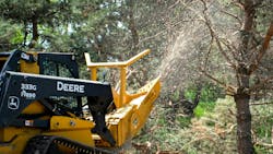 Ensuring that the carrier is properly maintained is as important as keeping land clearing attachments in proper working order.