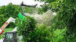 Mulcher teeth are subject to constant wear from processing vegetation. Mulcher teeth are subject to constant wear from processing vegetation.