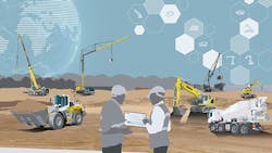 Initially accessible as a website application, the used-equipment tool will eventually be available as a smartphone app. Initially accessible as a website application, the used-equipment tool will eventually be available as a smartphone app.