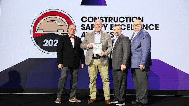 Safety awards were presented during the annual convention in San Diego, California.