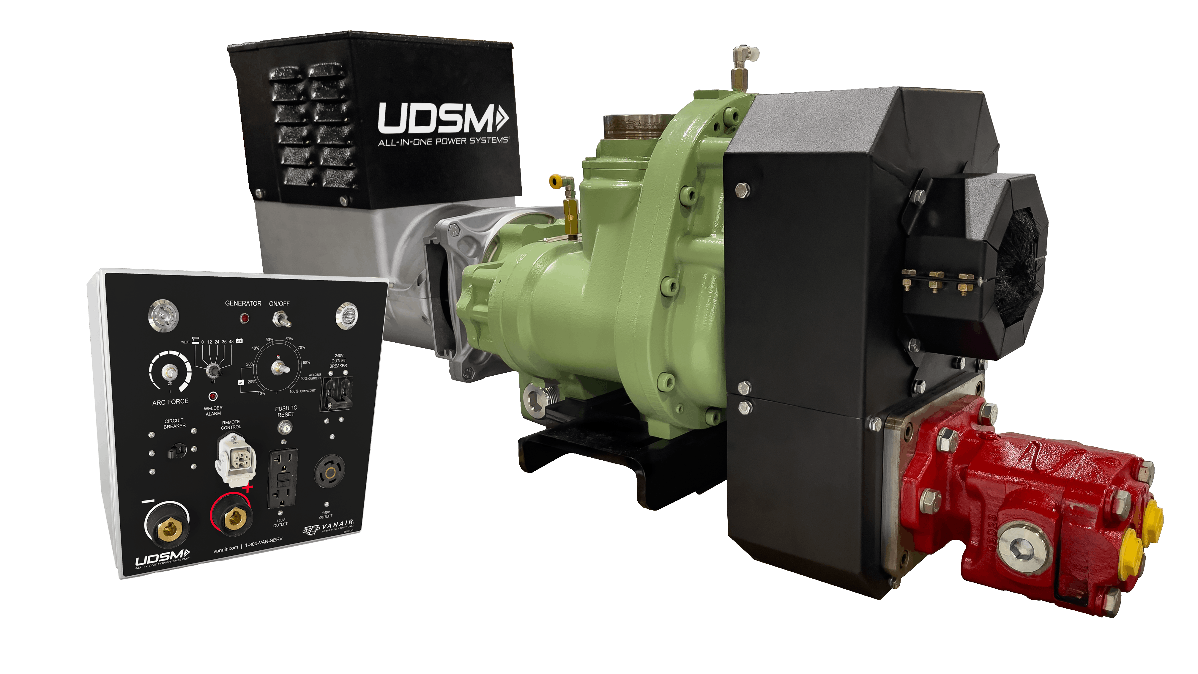 Vanair PTO Shaft-Driven Underdeck Power System Control Panel