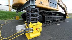 Cube System lifting crawler excavator. Cube System lifting crawler excavator.