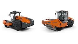 New rollers have 84-inch drums. New rollers have 84-inch drums.