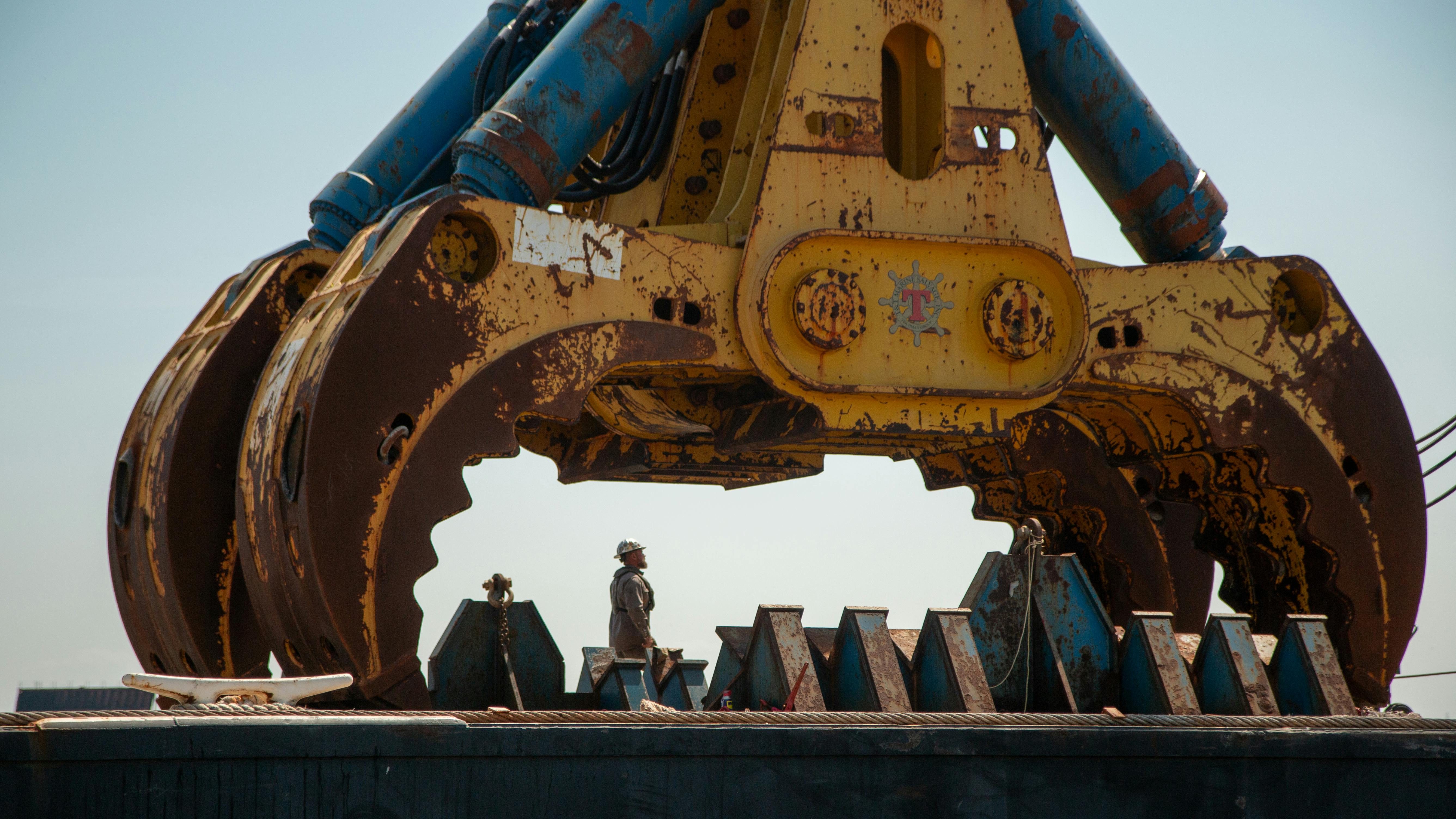 HSWC500-1000 hydraulic salvage grab