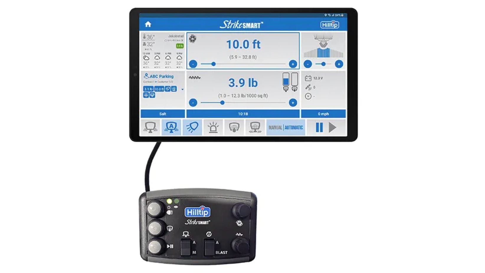 Hilltip StrikeSmart Controller Display