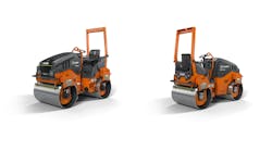 New Hamm rollers are powered by a 48V battery. New Hamm rollers are powered by a 48V battery.