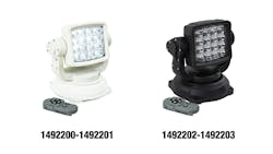 Ultra bright rotating spotlight with wireless remote. Ultra bright rotating spotlight with wireless remote.