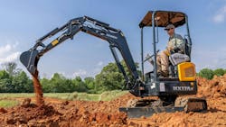 The HX17-AZ features a zero tail-swing design. It is the smallest of eight HX-A excavators in the series. The HX17-AZ features a zero tail-swing design. It is the smallest of eight HX-A excavators in the series.