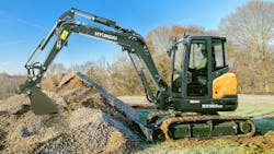 The HX55ACR features a compact-radius design. The HX55ACR features a compact-radius design.