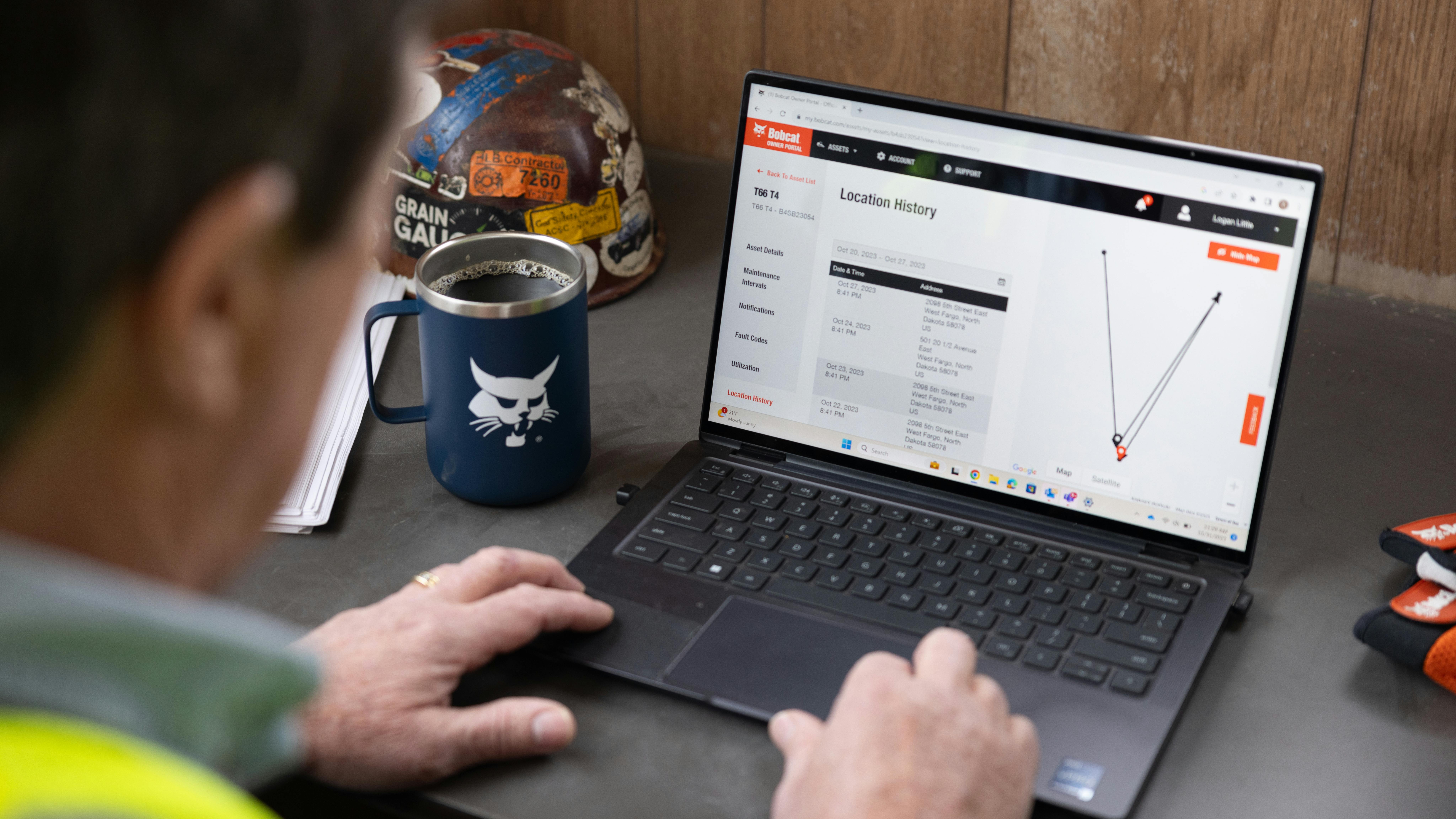 Operators have the ability to monitor machines from any independent device.