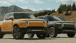 Rivian pickups Rivian pickups