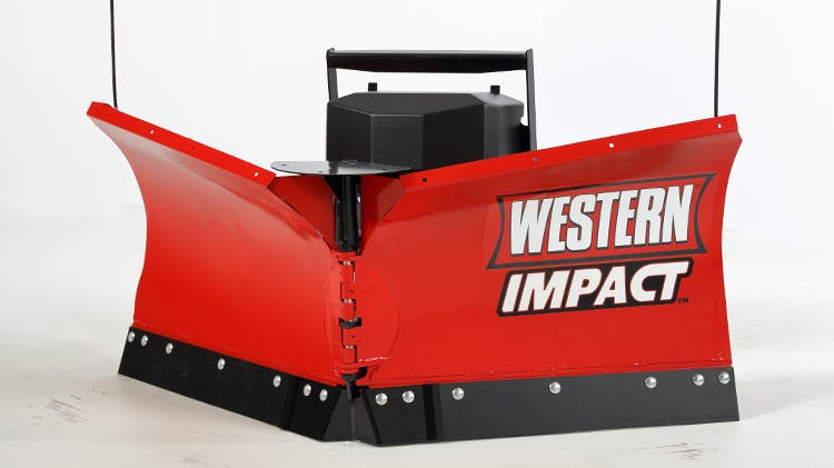 Impact Heavy Duty Straight Blade Snowplow.