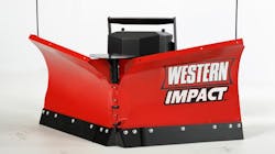 Impact Heavy Duty Straight Blade Snowplow. Impact Heavy Duty Straight Blade Snowplow.