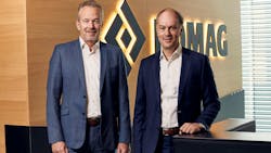 Dr. Ingo Ettischer (right), replaces Ralf Junker (left) as BOMAG Group president. Dr. Ingo Ettischer (right), replaces Ralf Junker (left) as BOMAG Group president.