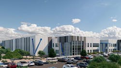 A rendering of the new facility planned for Mesa, Arizona. A rendering of the new facility planned for Mesa, Arizona.