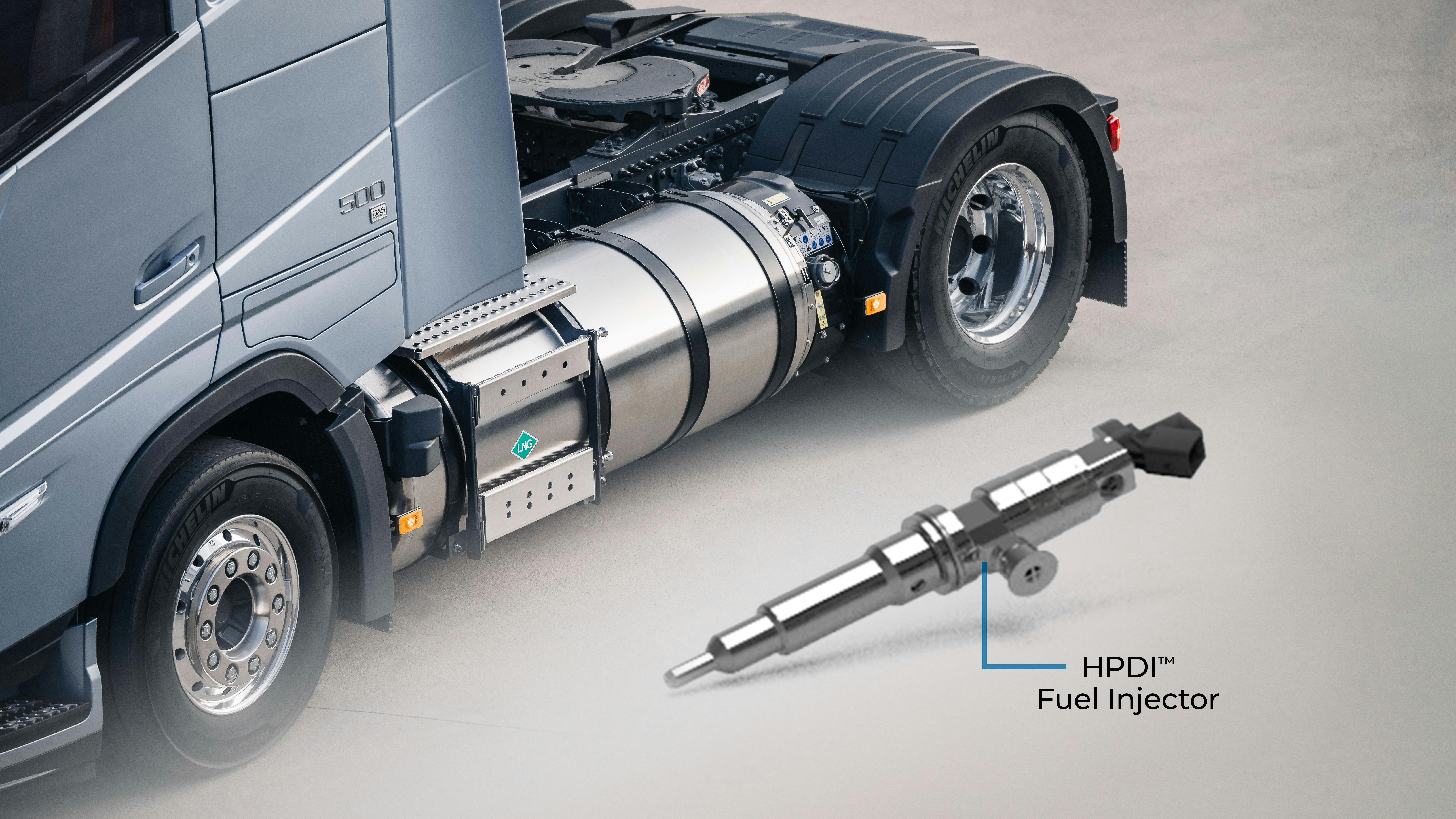 At the heart of the HPDI fuel system is an injector with a dual concentric needle design.