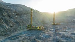 Cat MineStar technologies are installed on two Cat MD6250 surface drills. Cat MineStar technologies are installed on two Cat MD6250 surface drills.