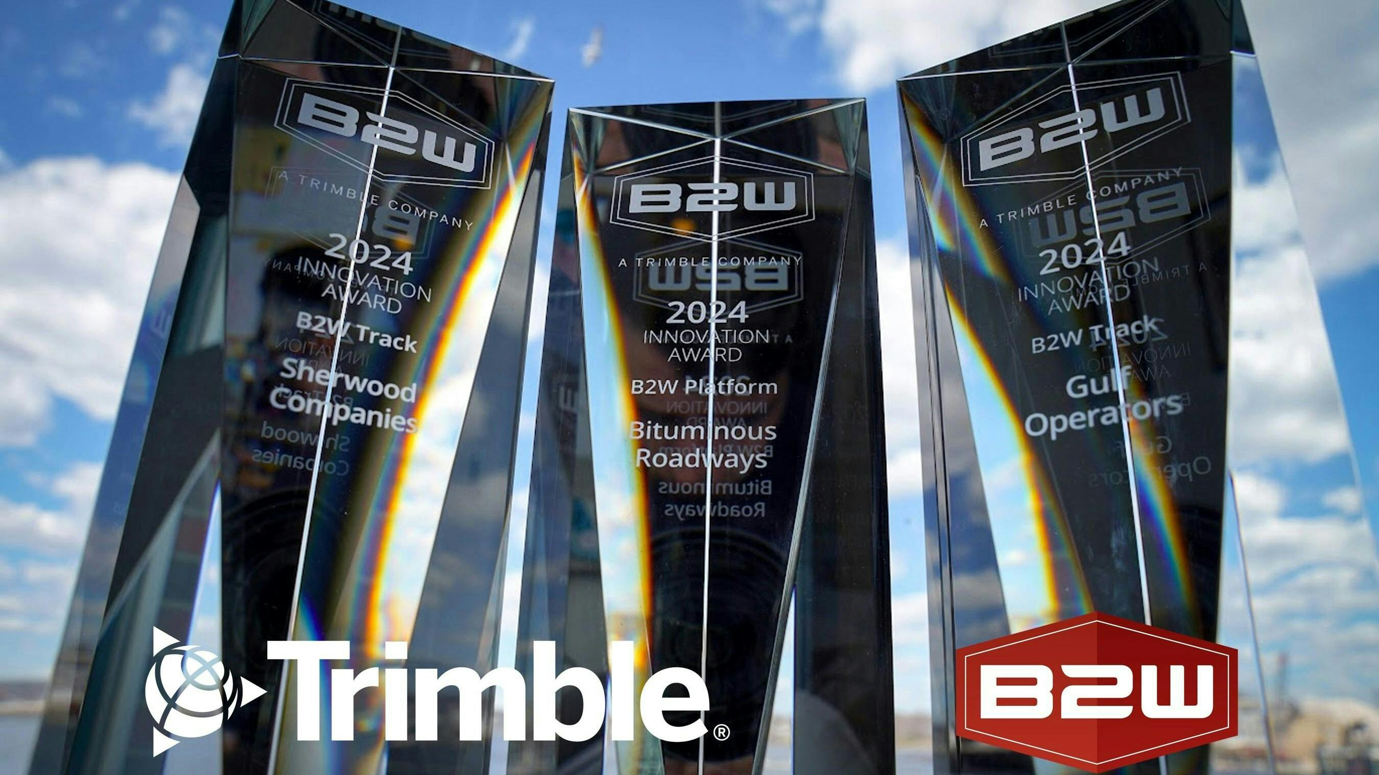 Three contractors were recognized in 2024.