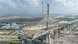 The Harbor Bridge Project, a Flatiron/Dragados LLC joint venture. The Harbor Bridge Project, a Flatiron/Dragados LLC joint venture.