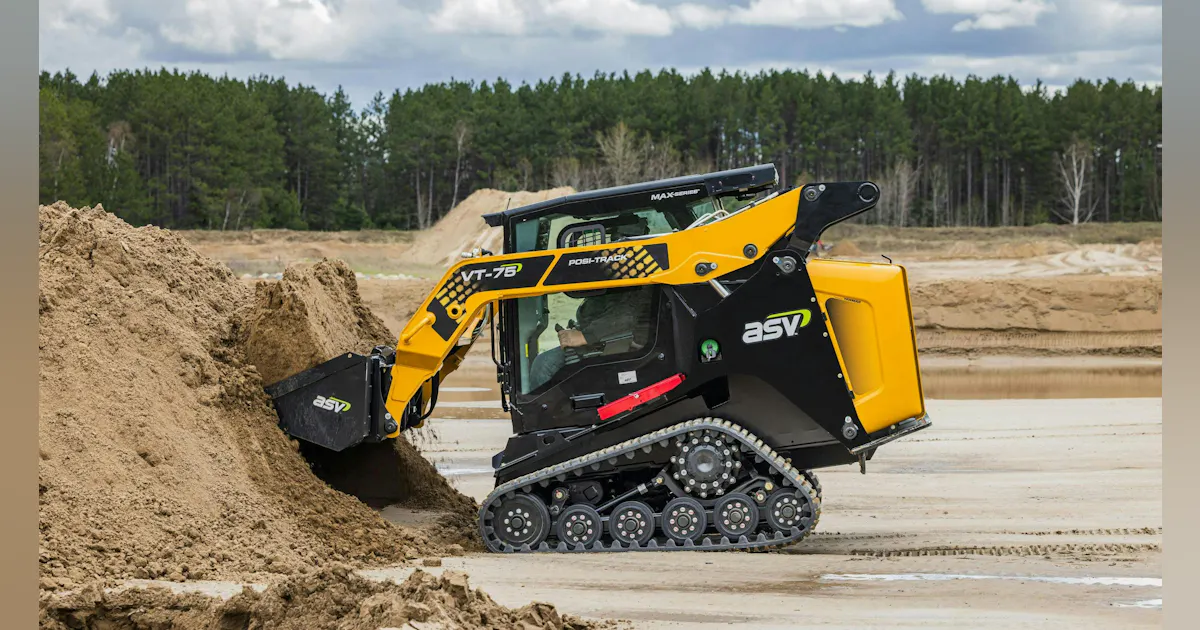 Asv9 ASV VT-75 Compact Track Loader | Construction Equipment