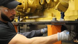 Catepillar expands engine center Catepillar expands engine center