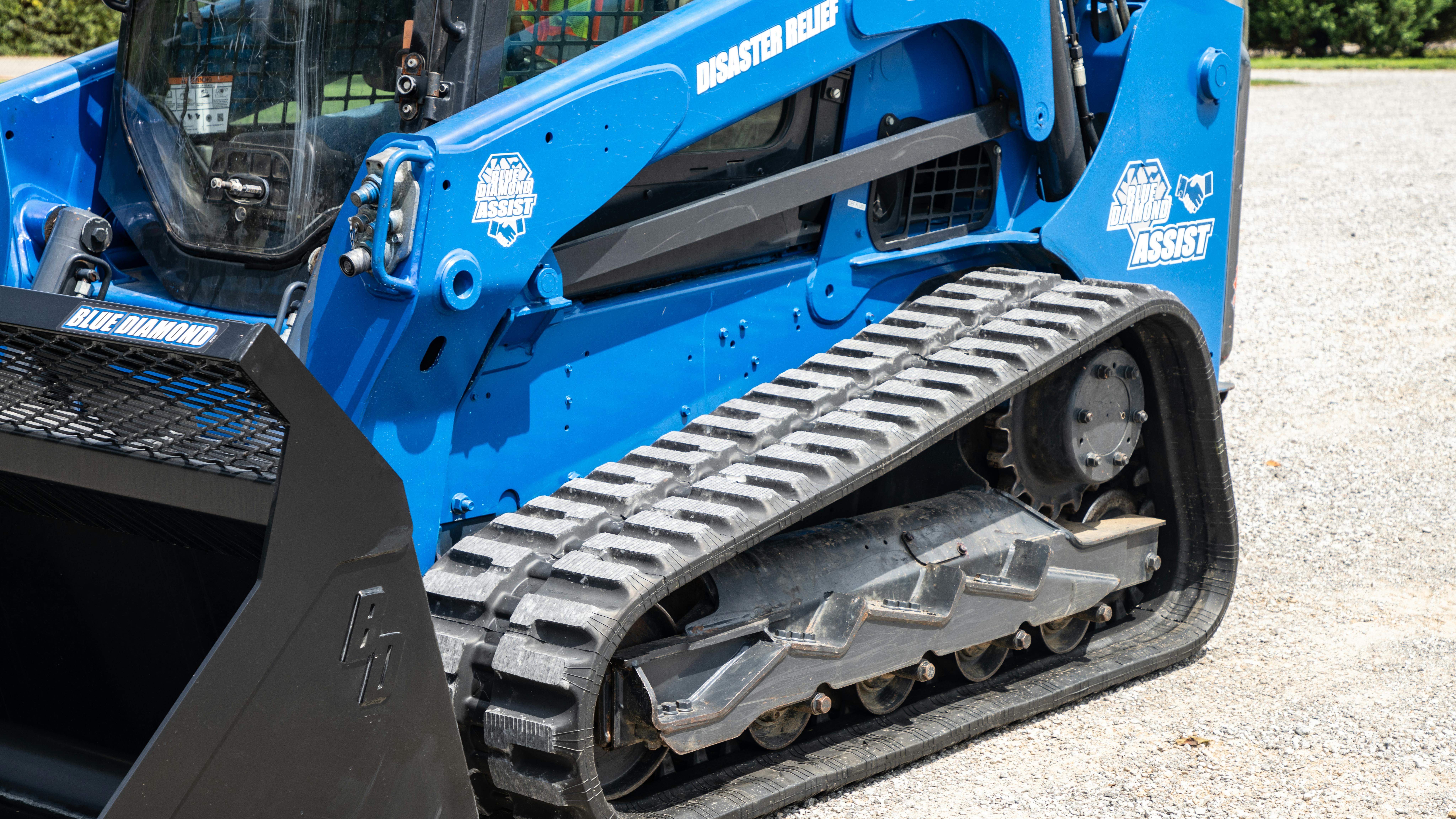 Blue Diamond Rubber Tracks